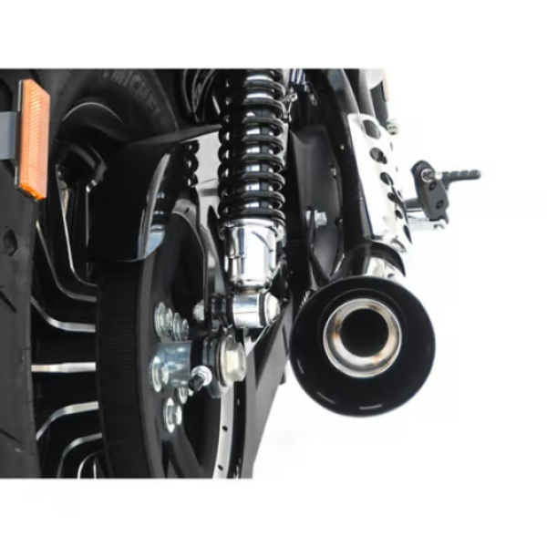 Zard - Sport 2-1 exhaust XL Sportster. Polished ClubStyle - für Harley-Davidson® 14-16 XL883/1200 Sportster Auspuffanlage Auspuff