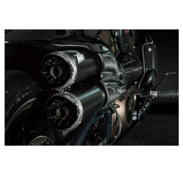 Zard - Sportster S Top Gun exhaust system. Matte black - für Harley-Davidson® 21-24 Sportster S RH1250S Auspuffanlage Auspuff