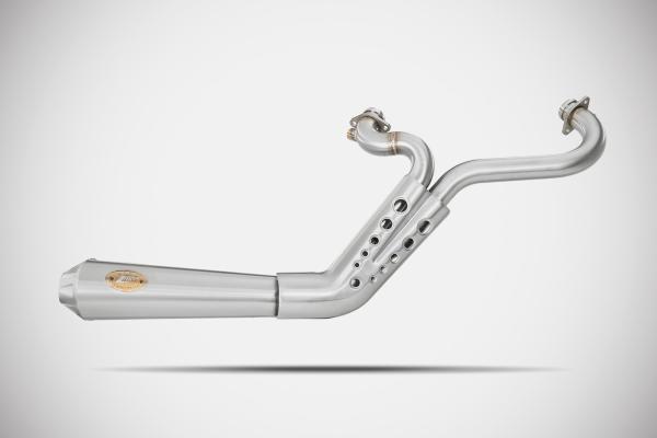 Zard - Conical 2-1 Sportster exhaust system. Polished ClubStyle - für Harley-Davidson® 14-16 XL883/1200 Sportster Auspuffanlage Auspuff