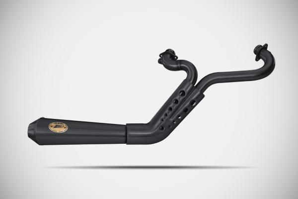 Zard - Conical 2-1 Sportster exhaust system. Matte black ClubStyle - für Harley-Davidson® 14-16 XL883/1200 Sportster  Auspuffanlage Auspuff