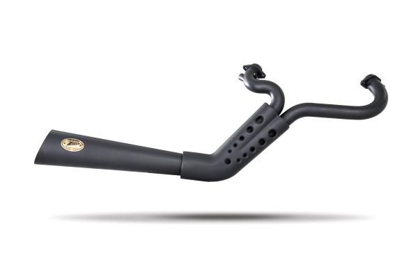 Zard - Sport 2-1 exhaust XL Sportster. Black ClubStyle - für Harley-Davidson® 14-16 XL883/1200 Sportster Auspuffanlage Auspuff