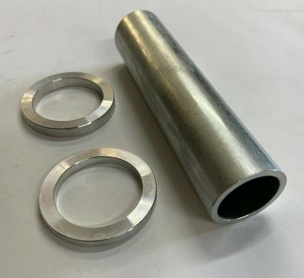 Umrüstsatz für 25-mm-Vorderrad-ABS-Lageradapter für Fat King Spoke Felgen und andere. Harley Davidson, Indian und andere Chopper Marken