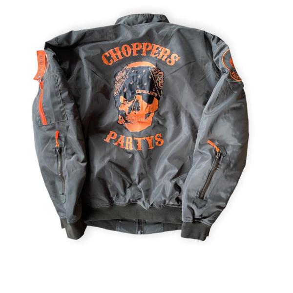 ORANGE SIGNAL Bomberjacke  Choppers n Partys