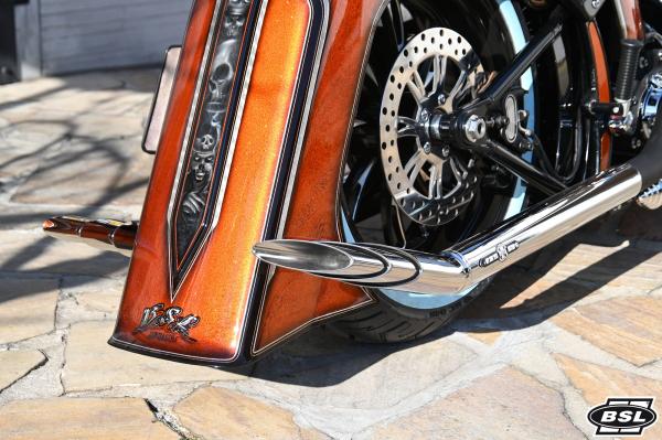 Chicano Radial Higher - BSL Auspuffanlage Chicano