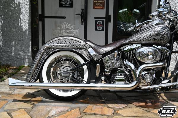 Chicano Drag Race Trumpet - BSL Auspuffanlage Chicano