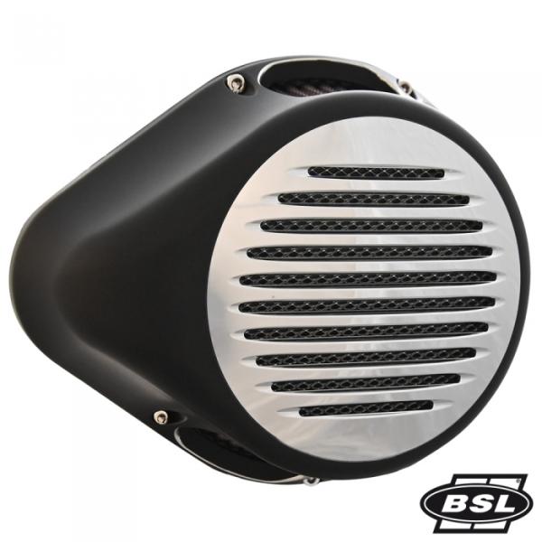 DROP CHOPP Switch RACE - Body Black Velvet Contrast Cut, Front Cover Showchrome BSL Luftfilter mit Gutachten