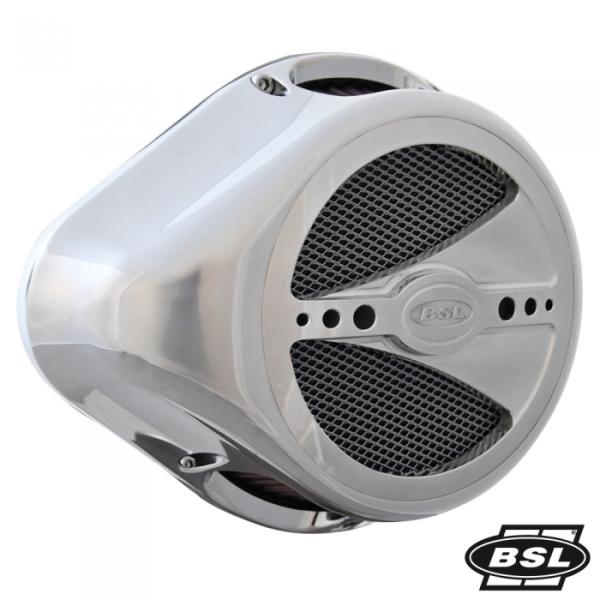 DROP CHOPP Switch CUSTOM - Body Showchrome, Front Cover Showchrome BSL Luftfilter mit Gutachten