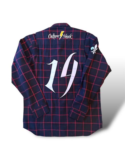 Choppers n Partys Flanelhemd Karo Red