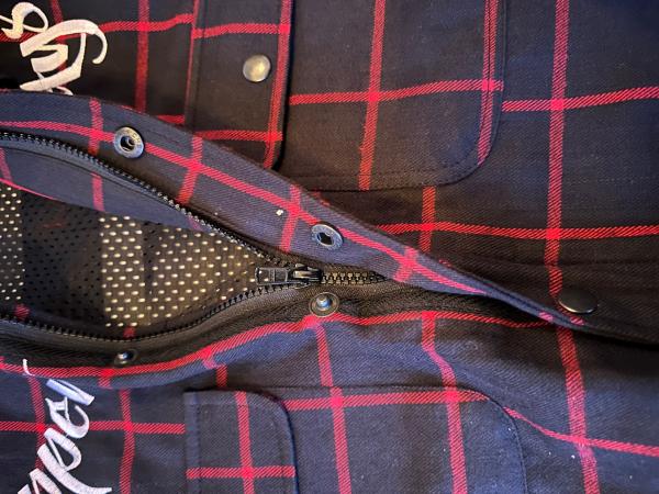 Choppers n Partys Flanelhemd Karo Red