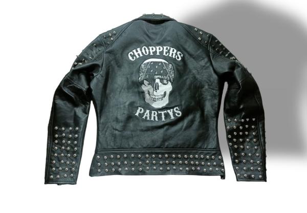 CnP Punk Leatherjacket - Choppers n Partys Punk Lederjacke