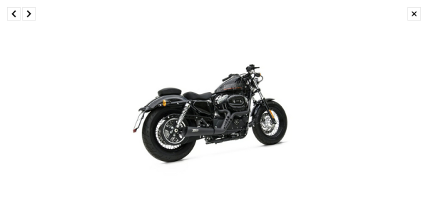 Zard - Sport 2-1 exhaust XL Sportster. Black - für Harley-Davidson® 14-16 XL883/1200 Sportster Auspuffanlage Auspuff