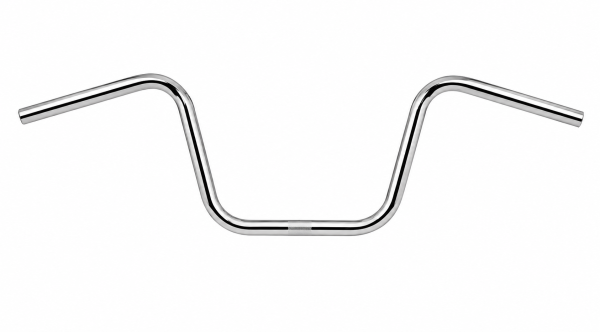1" Apehanger 31cm Höhe in Chrom für Harley-Davidson® 82-22 (außer 08-22 E-Gas und 88-11 Springer-Modelle) mit Risern für 1" Lenker