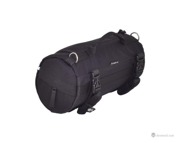 Rollbag Lenkrad oder Sitz Reisetasche X-SMALL (8L) Motorrad in Cordura, Reflektive Skull oder Leder Motorradtasche