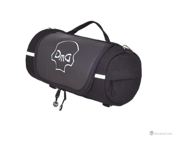 Rollbag Lenkrad oder Sitz Reisetasche X-SMALL (8L) Motorrad in Cordura, Reflektive Skull oder Leder Motorradtasche