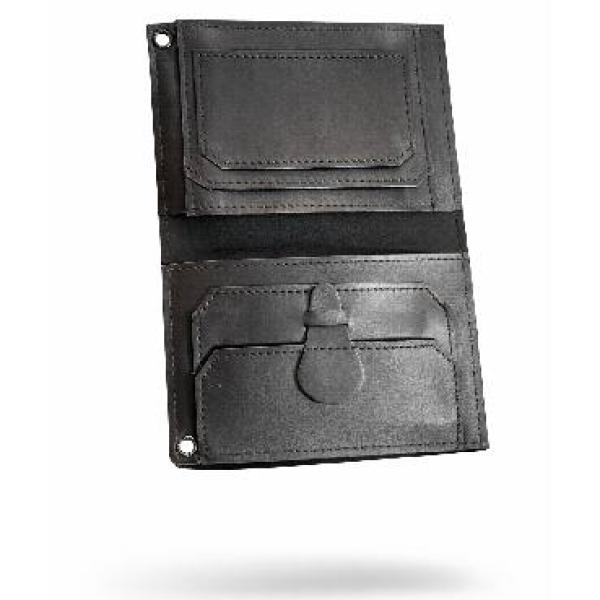 CnP Choppers n Partys Wallet Geldbeutel Schwarz Echtes Leder mit CnP Logo