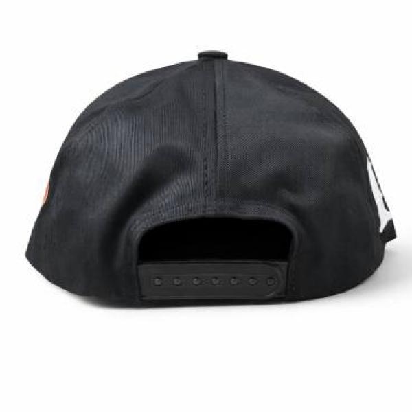 CnP Trucker Cap in Schwarz bestickt mit Logos