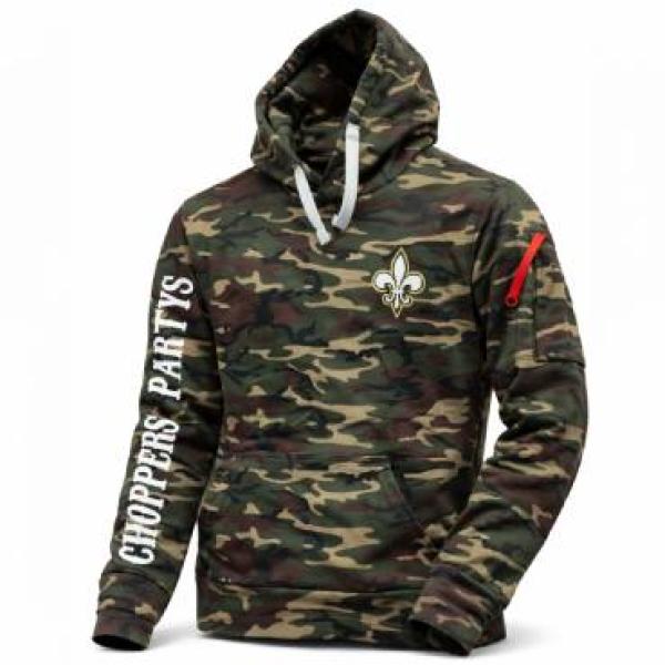 CnP Choppers n Partys Camouflage Kapuzenpullover Biker Motorrad