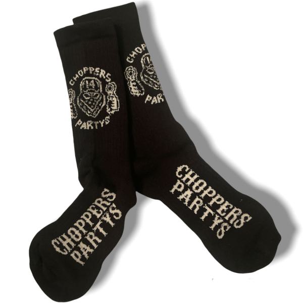 CnP Socken mit Logo in Schwarz