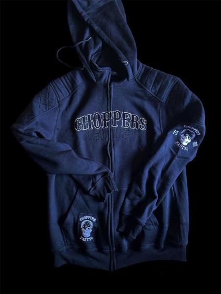 Choppers n Partys ZIP Hoodie Culture Shock Model 2 -  Biker Motorrad