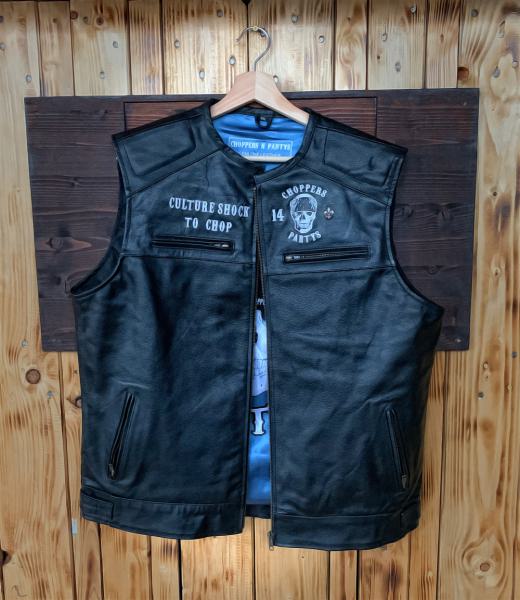 CnP Lederweste Leathervest Biker