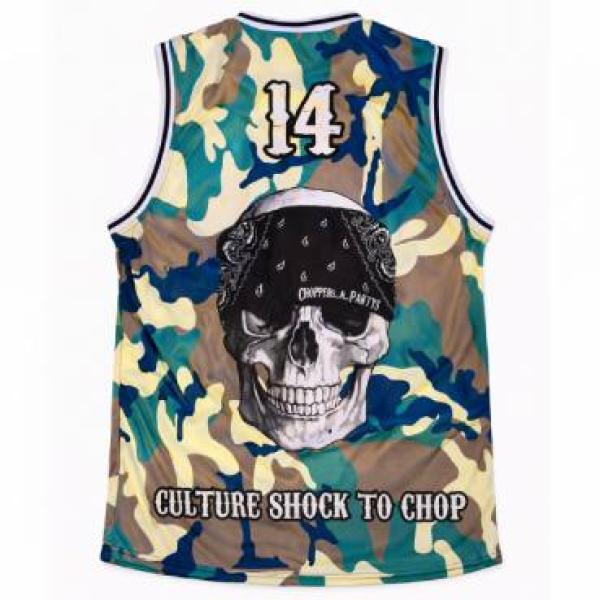 CnP Choppers n Partys Basketball Trikot Camouflage