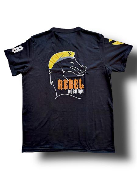 Bosnian Rebel - Black T-Shirt for Men