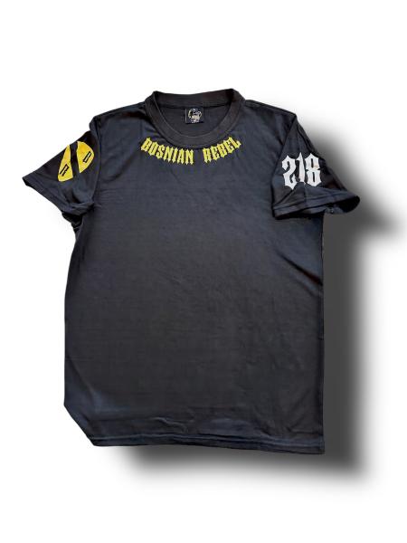 Bosnian Rebel - Black T-Shirt for Men