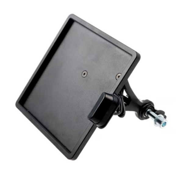 Cult-Werk, seitliche Kennzeichenhalterung, schwarz mit Aussen Rahmen  Deutschland für Harley-Davidson® Sporster XL 57-22