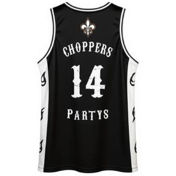 CnP Choppers n Partys Basketball Trikot Schwarz