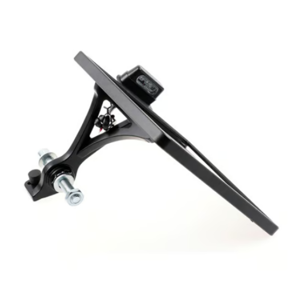 Cult-Werk, seitliche Kennzeichenhalterung, schwarz mit Aussen Rahmen  Deutschland für Harley-Davidson® Sporster XL 57-22