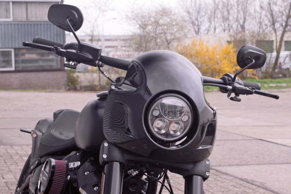 Burly Sport Cafe Verkleidung ABS Club Style - Burly Sport Cafe Fairing ABS Clubstyle Harley Davidson