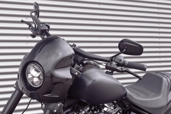 Burly Sport Cafe Verkleidung ABS Club Style - Burly Sport Cafe Fairing ABS Clubstyle Harley Davidson