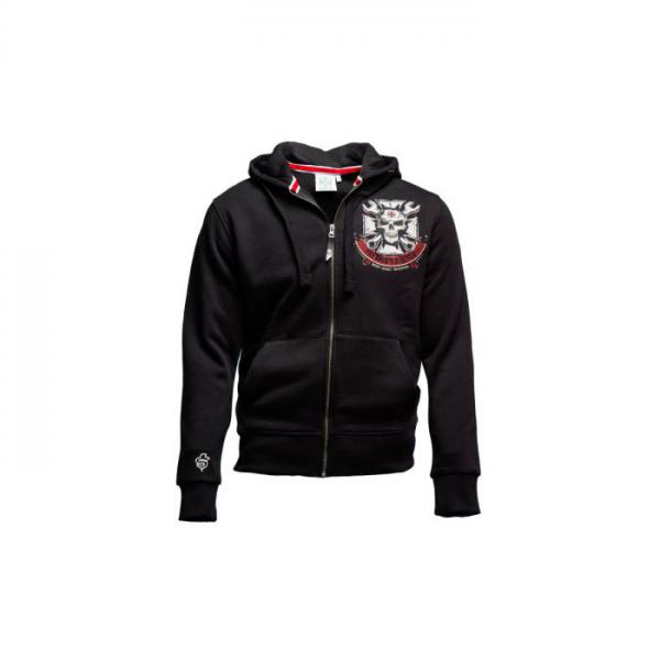 WCC - MECHANIC ZIP HOODY - BLACK / KAPUZENWESTE  KAPUZENPULLOVER HOODIE ZIP SCHWARZ