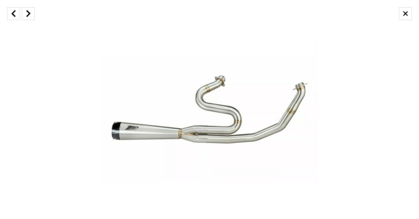 Zard - 2-1 Stainless Steel M8 Touring exhaust system. Raw - für Harley-Davidson® 21-23 FLT/Touring with 107"/114"/117" Auspuffanlage Auspuff