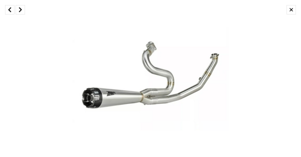 Zard - 2-1 Stainless Steel M8 Touring exhaust system. Raw - für Harley-Davidson® 21-23 FLT/Touring with 107"/114"/117" Auspuffanlage Auspuff