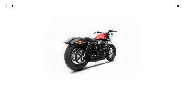 Zard - Conical 2-1 XL Sportster exhaust system. Matte black - für Harley-Davidson® 04-13 XL883/1200 Sportster (Excl. XL1200X) Auspuffanlage Auspuff