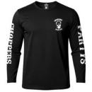 Choppersn Partys Long Sleeve Black Skull