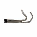 Malparidos  2-1 exhaust system in Stainless Steel - für Harley Davidson M8 Touring 2017 - 2024 EURO4 Euro5 Auspuffanlage ECE-Typgenehmigung