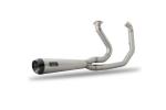 Malparidos  2-1 exhaust system in Titanium - für Harley Davidson M8 Softail - 2018 - 2024 EURO4 Euro5 Auspuffanlage ECE-Typgenehmigung