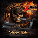 Zard - 2-1-2 Nightster 975 exhaust system. Black - für Harley-Davidson® 22-23 Nightster 975, 22-23 Nightster Special 975 Auspuffanlage Auspuff