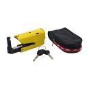 ABUS 8077 Granit Detecto XPlus 2.0 Bremsscheibenschloss, gelb