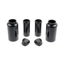 Cult-Werk 6-teilig Gabelrohr-Abdeckungsset. glänzend schwarz. Logo – 18-26 Softail Breakout: 18-19(NU)FXBR Breakout 107; 20-22(NU)FXBRS Breakout 114; 23-26 FXBR Breakout 117