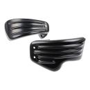 Cult-Werk Seitenabdeckung set ''Racing''. glänzend schwarz – 18-24 Softail with air ride systems