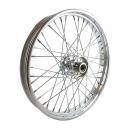 2.15 x 21 front wheel 40 spokes chrome – 36-66 FL (NU)