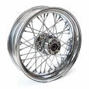 4.50 x 17 rear wheel 40 spokes chrome – 08-17 Dyna (no ABS) (NU)