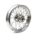 3.00 x 16 front wheel 40 spokes chrome – 08-17 FLT/Touring; FLHT, FLHR, FLTR, FLHX (ABS)