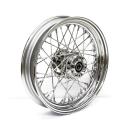 3.00 x 16 front wheel 40 spokes chrome – 07-17 FLST/C/F/N (no ABS) (NU)