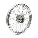 2.15 x 21 front wheel 40 spokes chrome – 12-17 Dyna FXDWG. ABS models (NU)