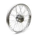 2.15 x 21 front wheel 40 spokes chrome – 00-03 FXD/B/C/L; 00-05 XL Sportster (NU) with dual disc