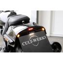 Cult-Werk Kennzeichenhalter. 2-1 Rücklicht/brake light – 18-24 Softail Fat Bob: 18-20 FXFB Fat Bob 107; 18-24 FXFBS Fat Bob 114 (NU)